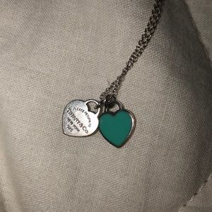 Tiffany & Co. double tag necklace